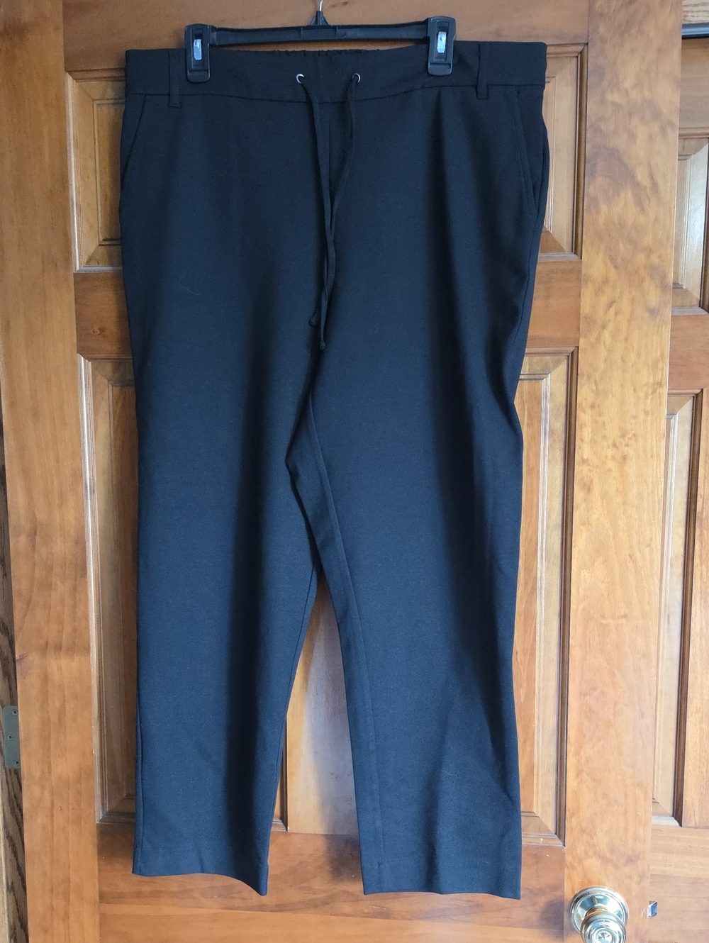 Jones New York Black Women's Drawstring Trousers